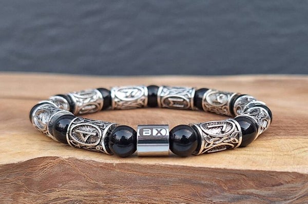 Viking Rune armband - 8mm BOU