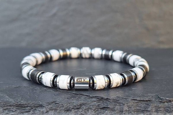 Howliet Agaat armband - 6mm RON