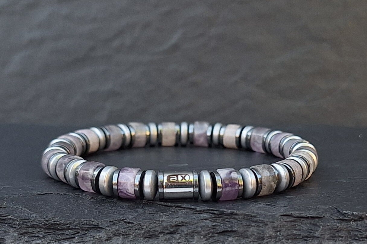 Amethist armband - 6mm RXL