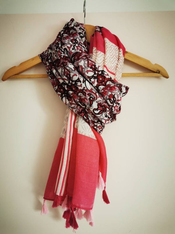 Foulard fuchsia