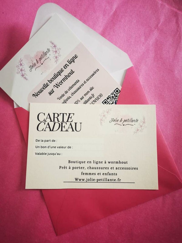 Carte cadeaux 10€