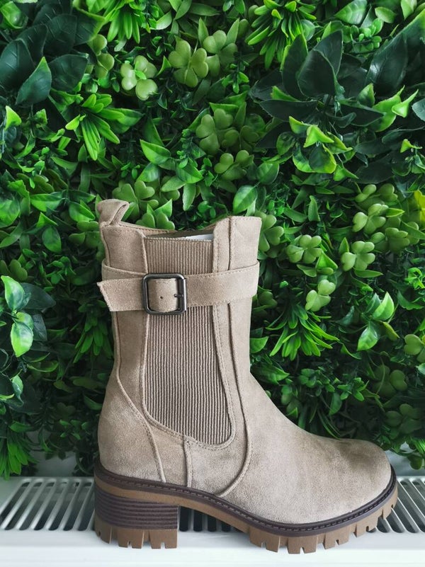 Bottines taupe