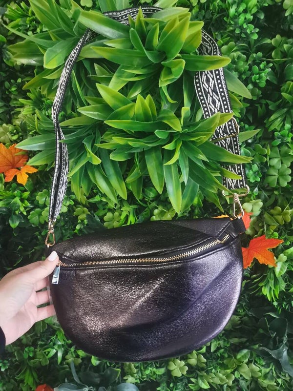 Sac bandoulière noir