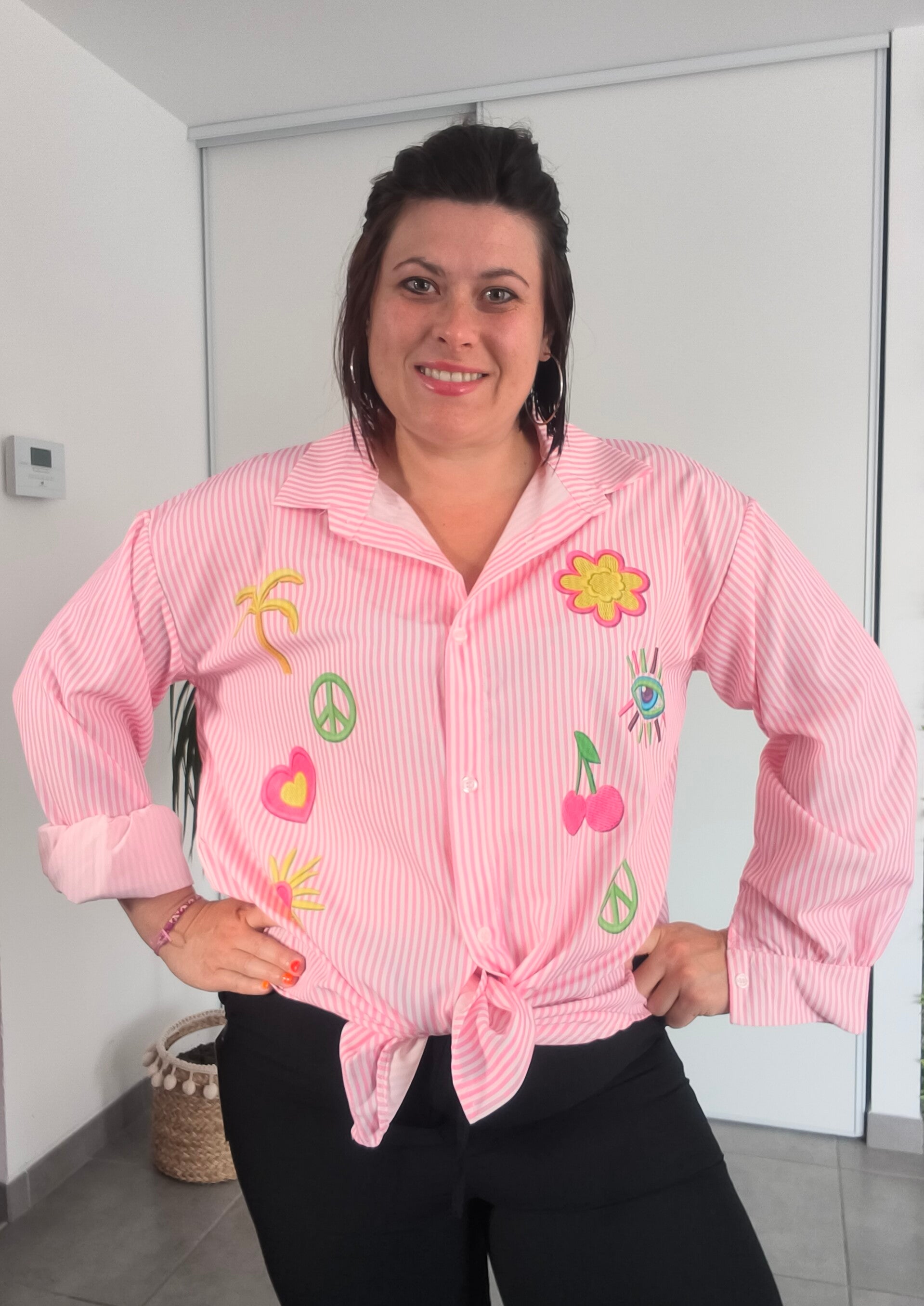 GT chemise rose