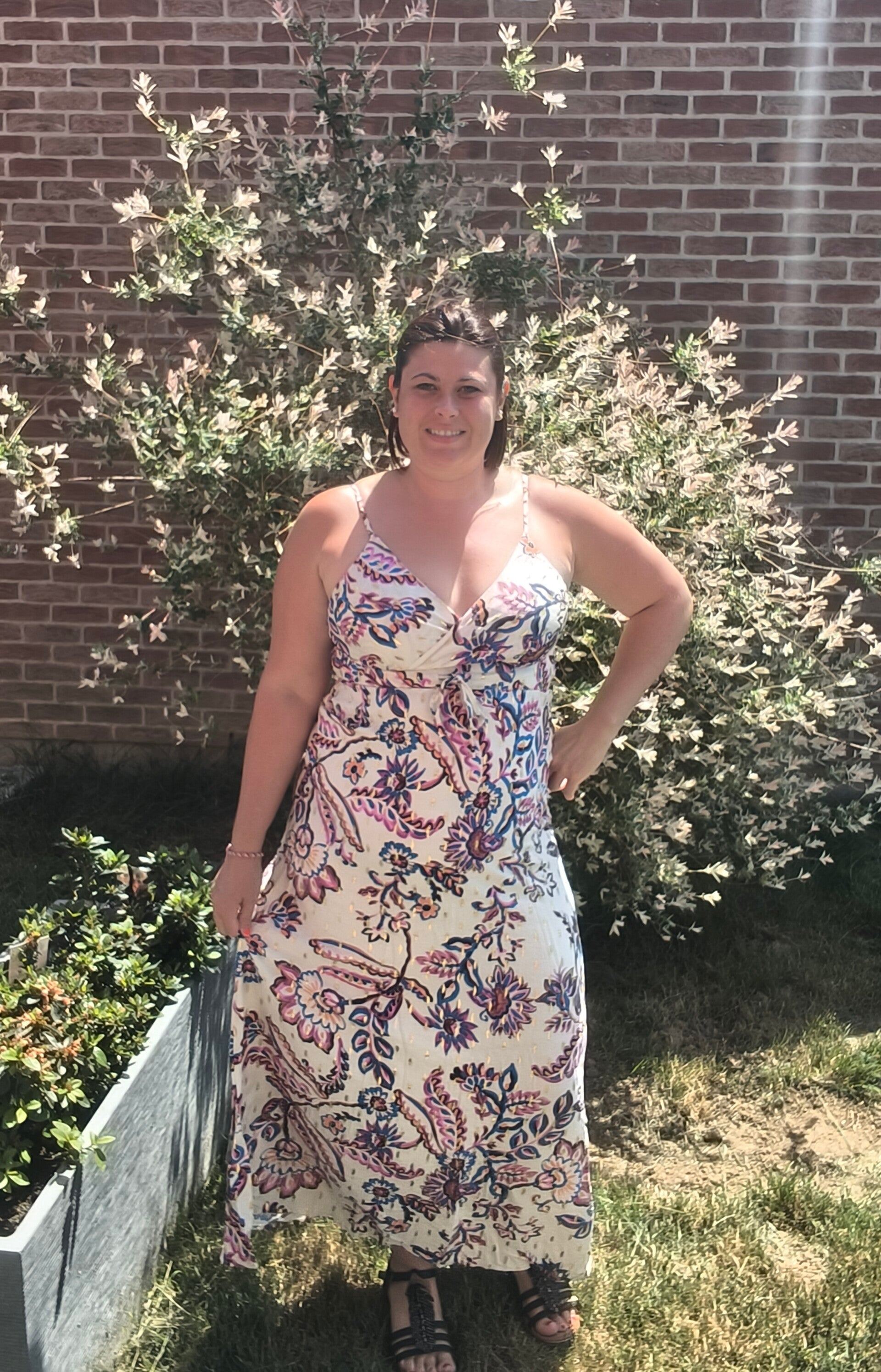 Robe longue Violetta