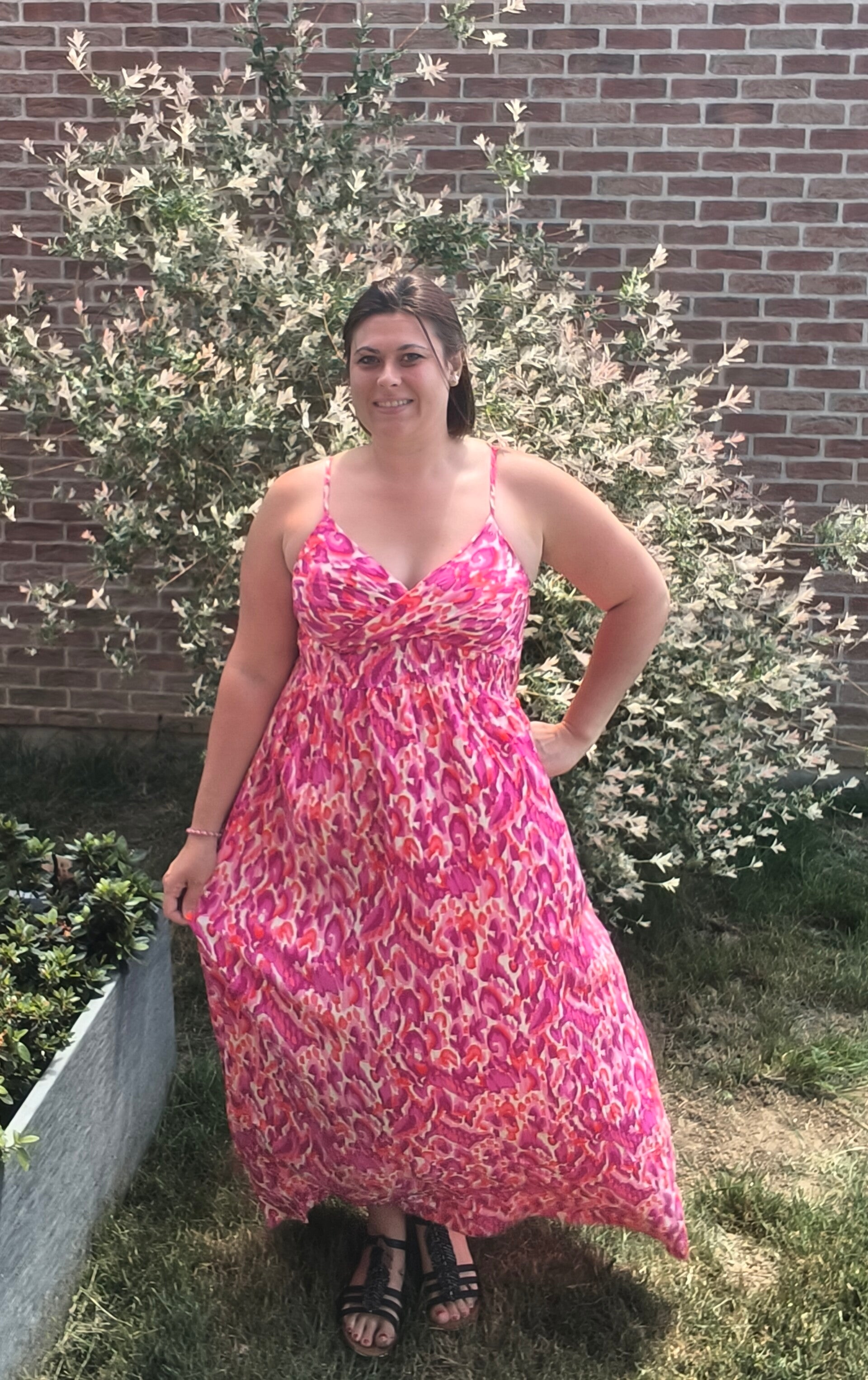 Robe longue Celeste
