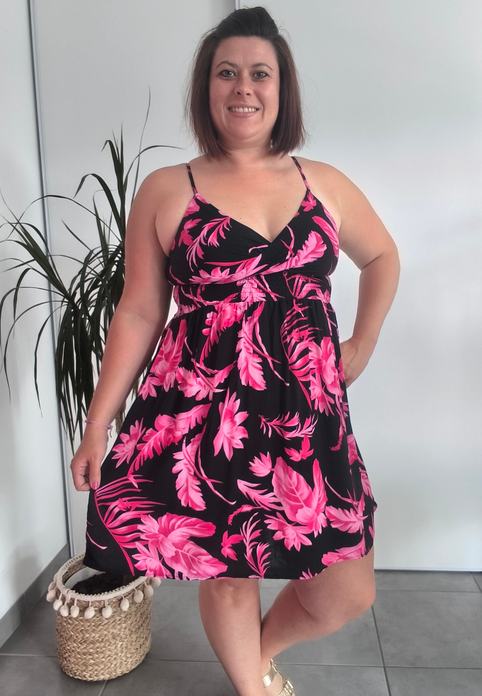 Robe courte Camélia