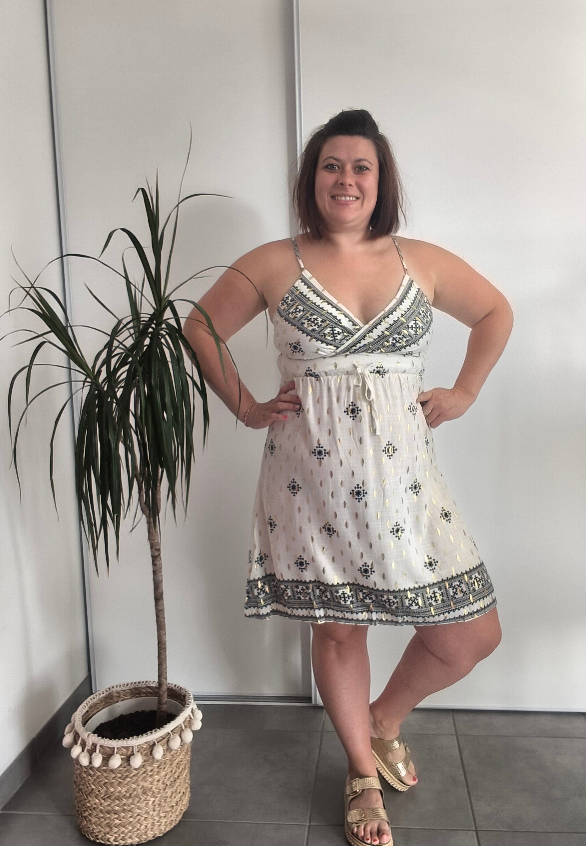 Robe courte Azélie