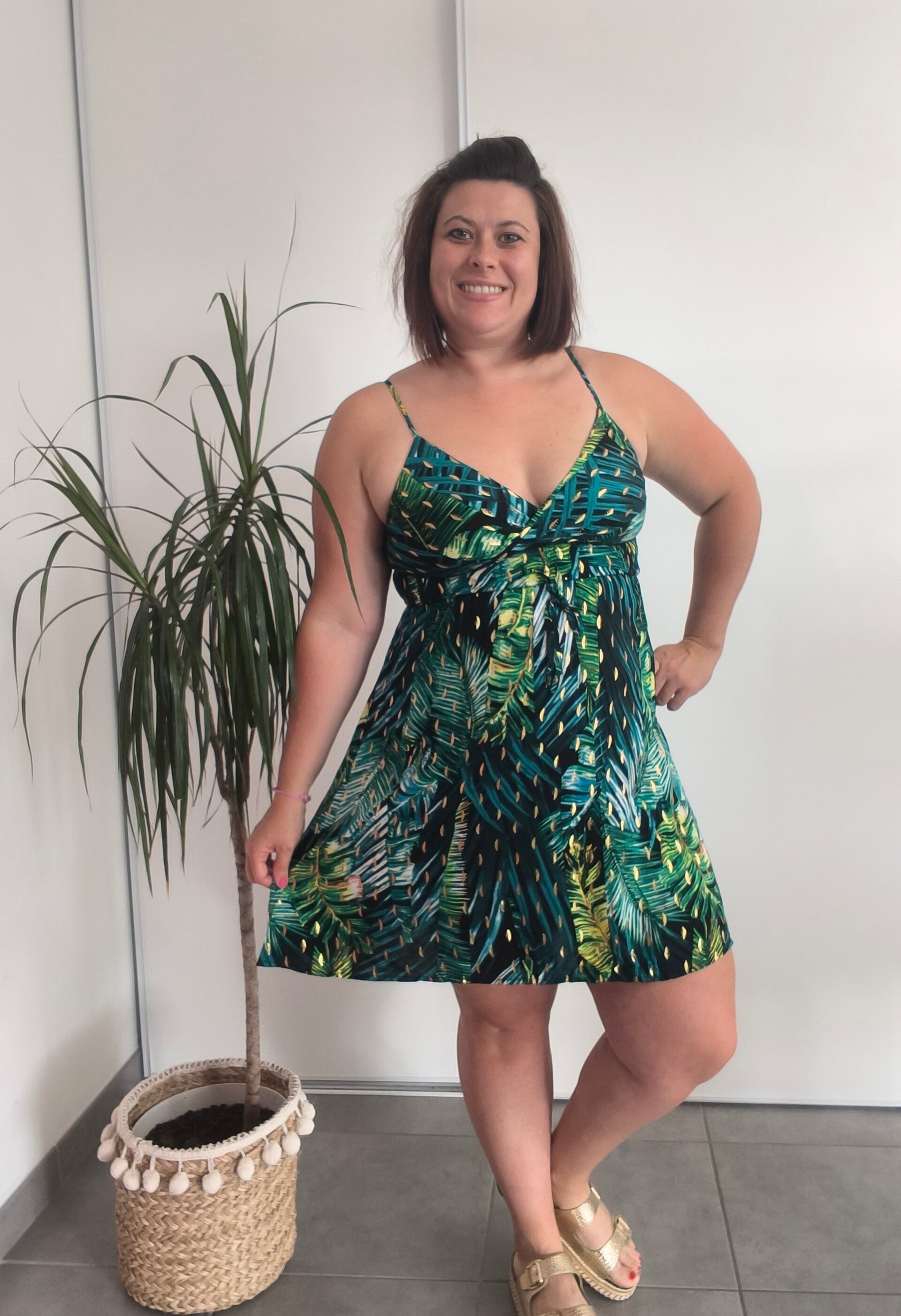 Robe courte Jade