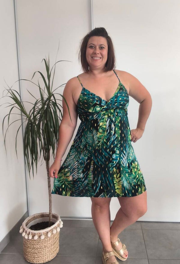 Robe courte Jade