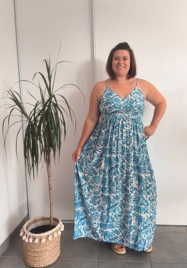 Robe longue Emeraude