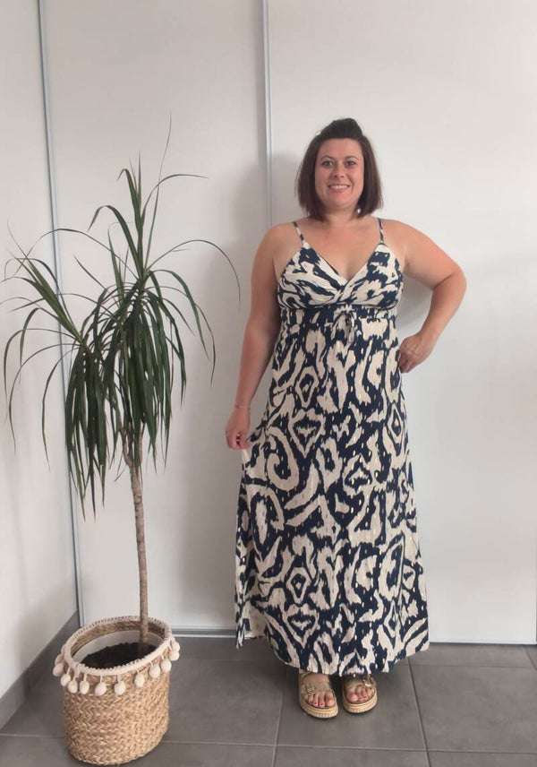 Robe longue Mao