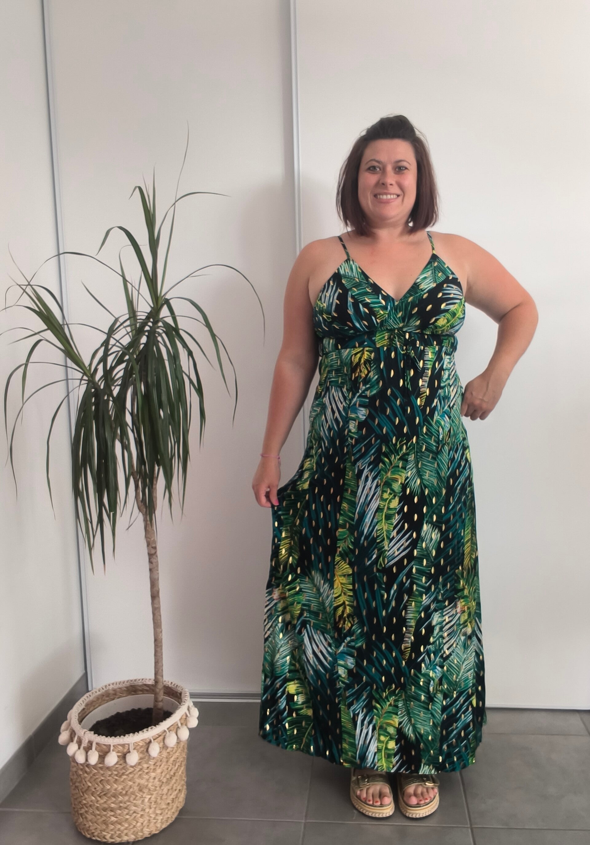 Robe longue Jade
