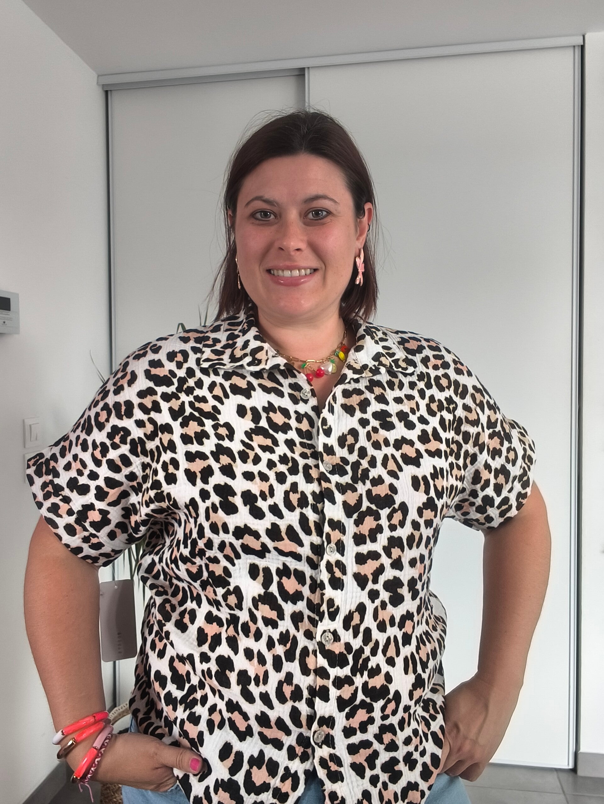 Chemise leopard
