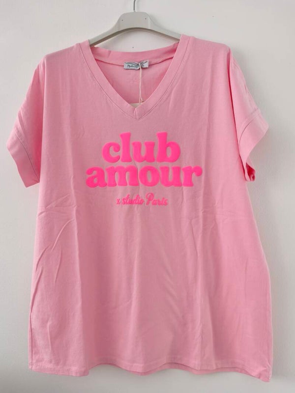 T-shirt club amour