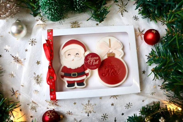 Coffret de Noël - 2 biscuits