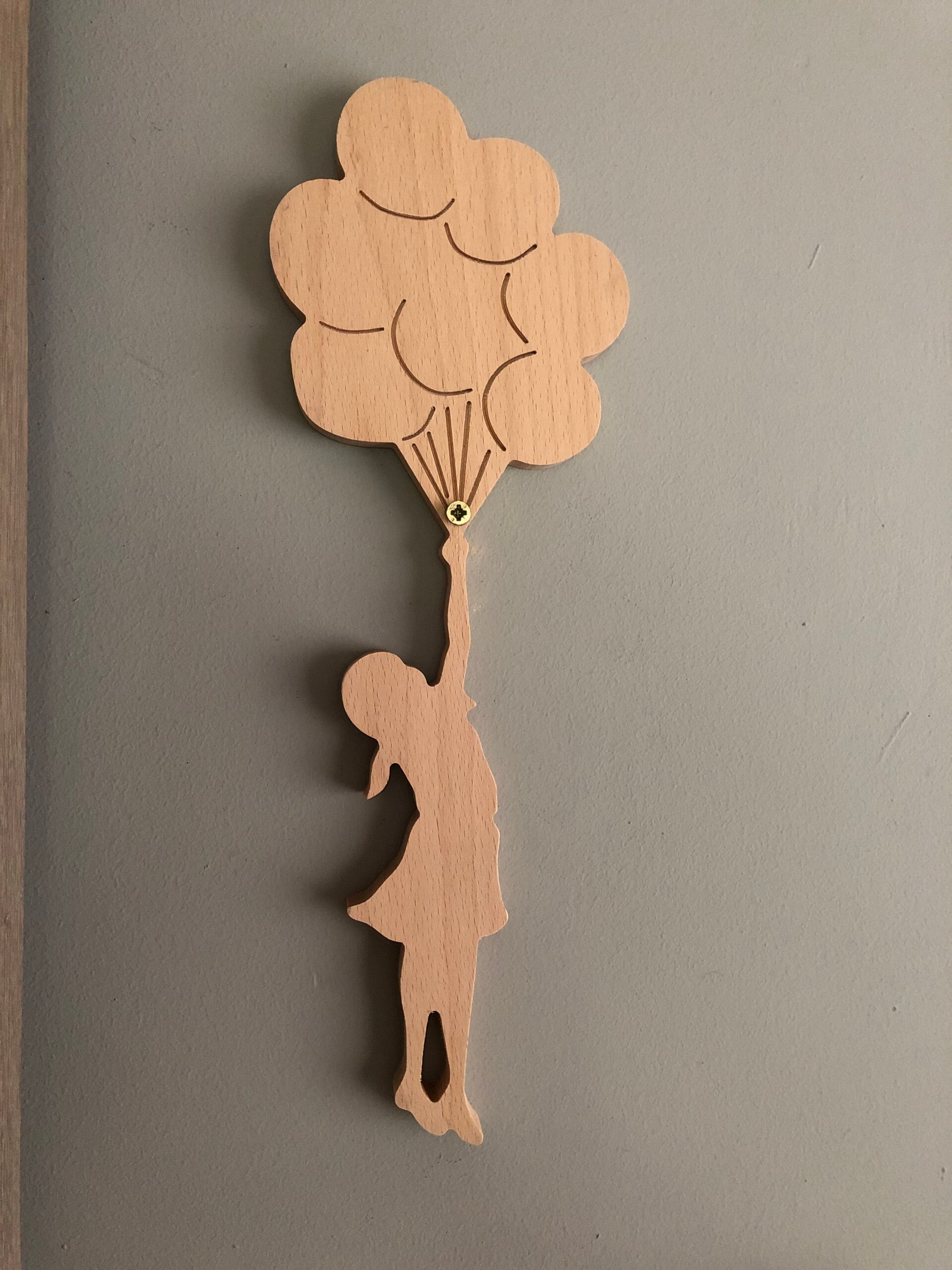 Meisje met ballonnen