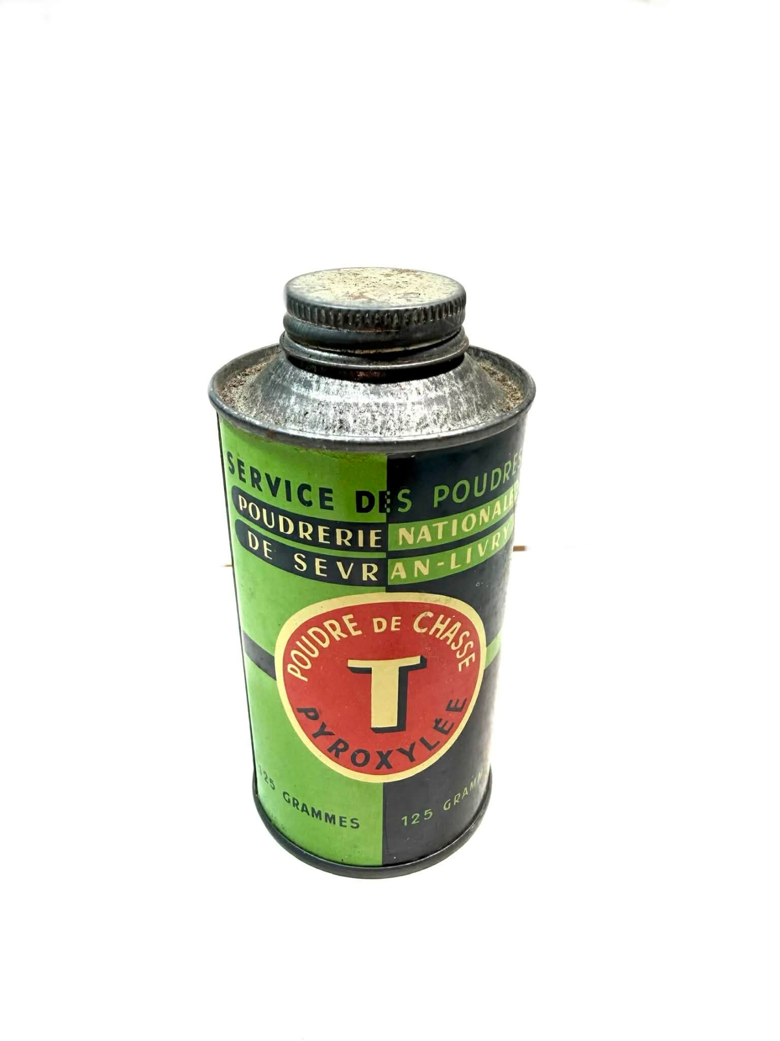 Bidon poudre T pyroxylée Sevran Livry
