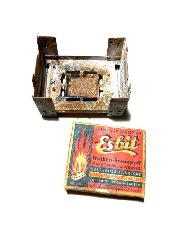 Réchaud Allemand ESBIT D.R.P.u. Ausl. Patente