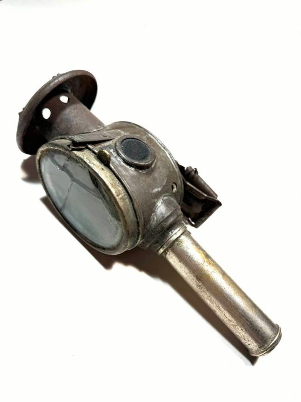 Phare à bougie pour bicyclette / chariot. LUXOR. Début 20e Siècle