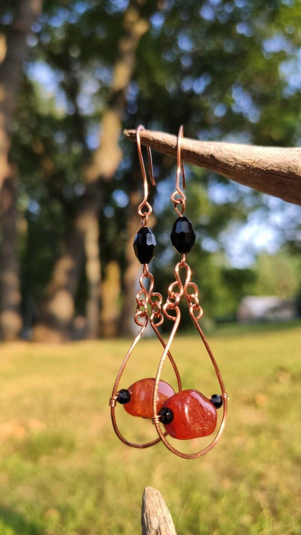 Carnelian Earrings