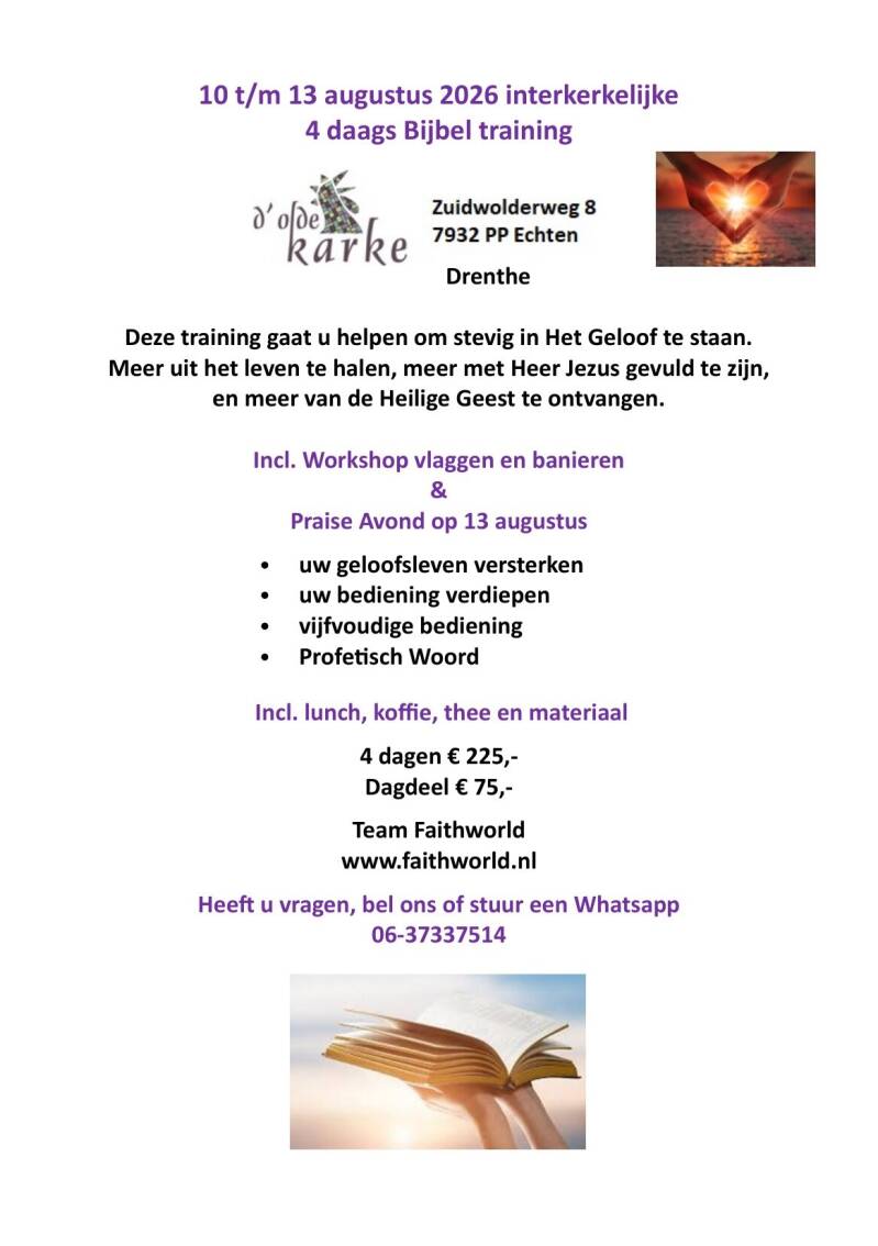 Interkerkelijke training