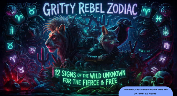 The Gritty Rebel zodiac Coloring book