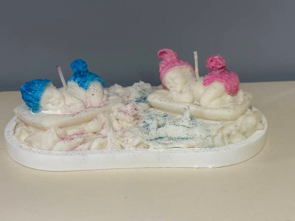 Bougie annonce fille ou garçon