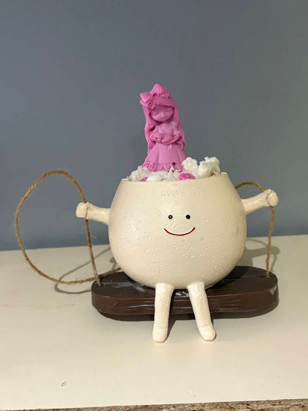 Pot suspension princesse
