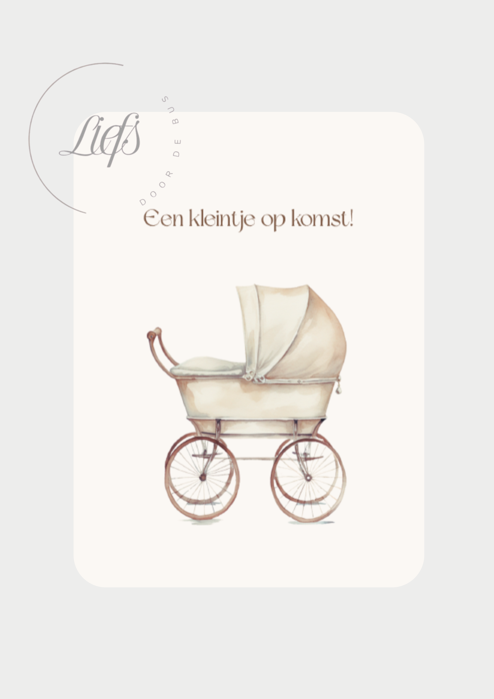 Een kleintje op komst