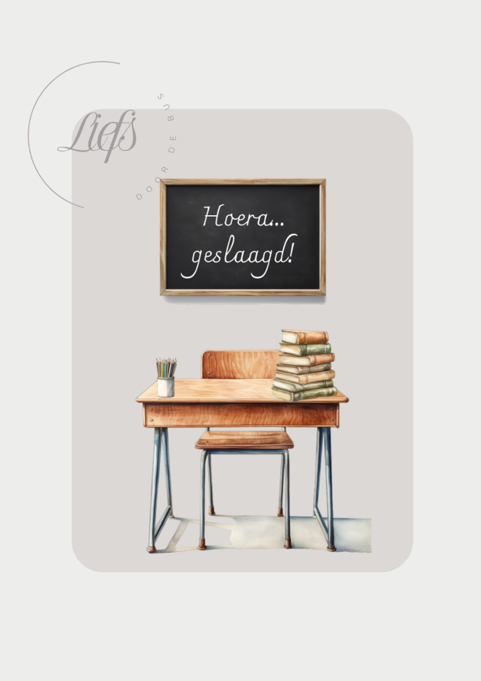 Hoera.. Geslaagd