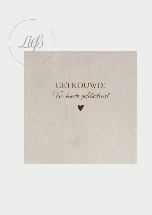 Getrouwd (vierkant en dubbel)