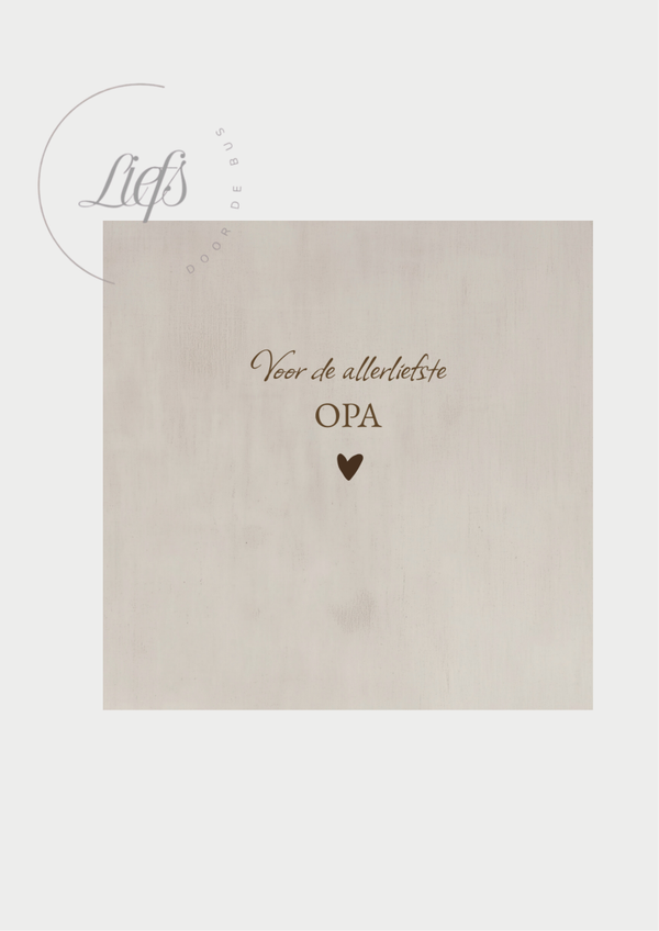 Opa (vierkant en dubbel)