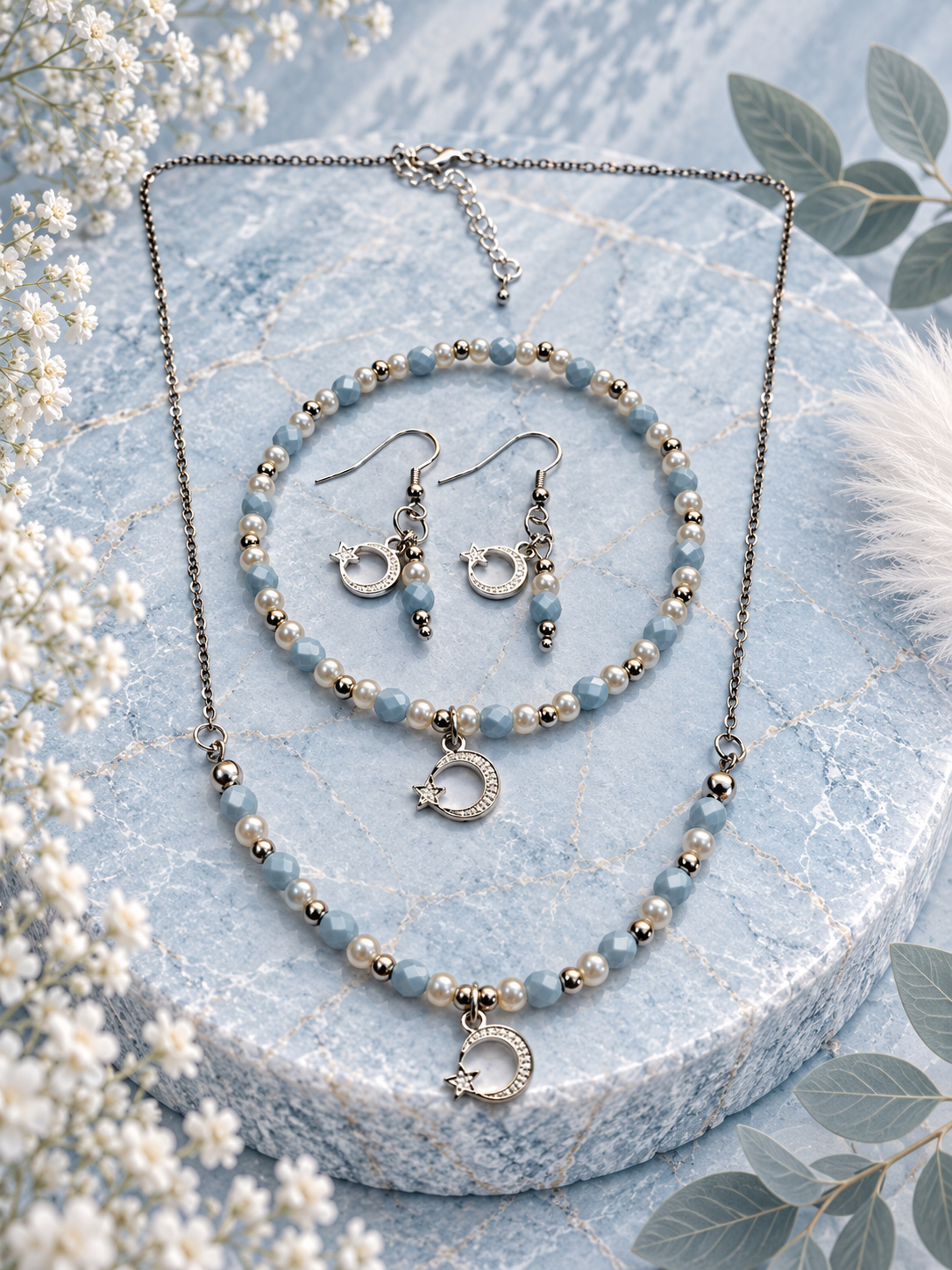 Ocean collectie Azure Pearl - Complete set