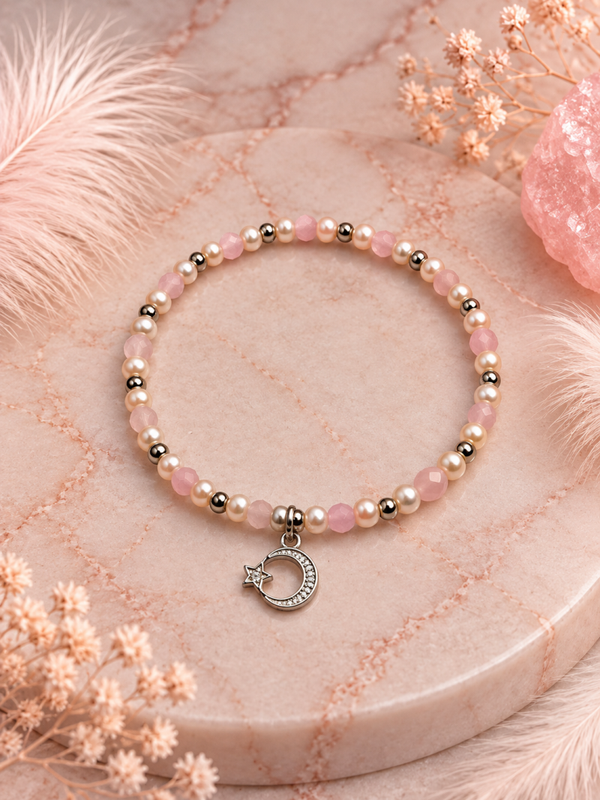 Soft collectie Blush Pearl - Armband