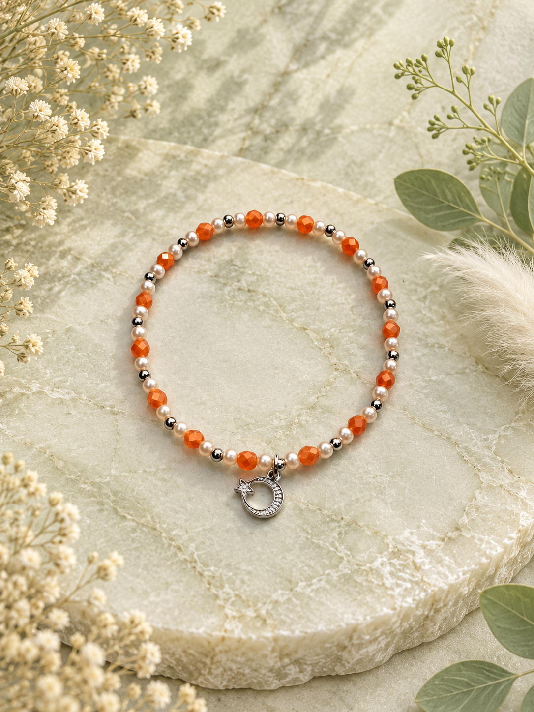 Nature collectie Coral Bloom - Armband