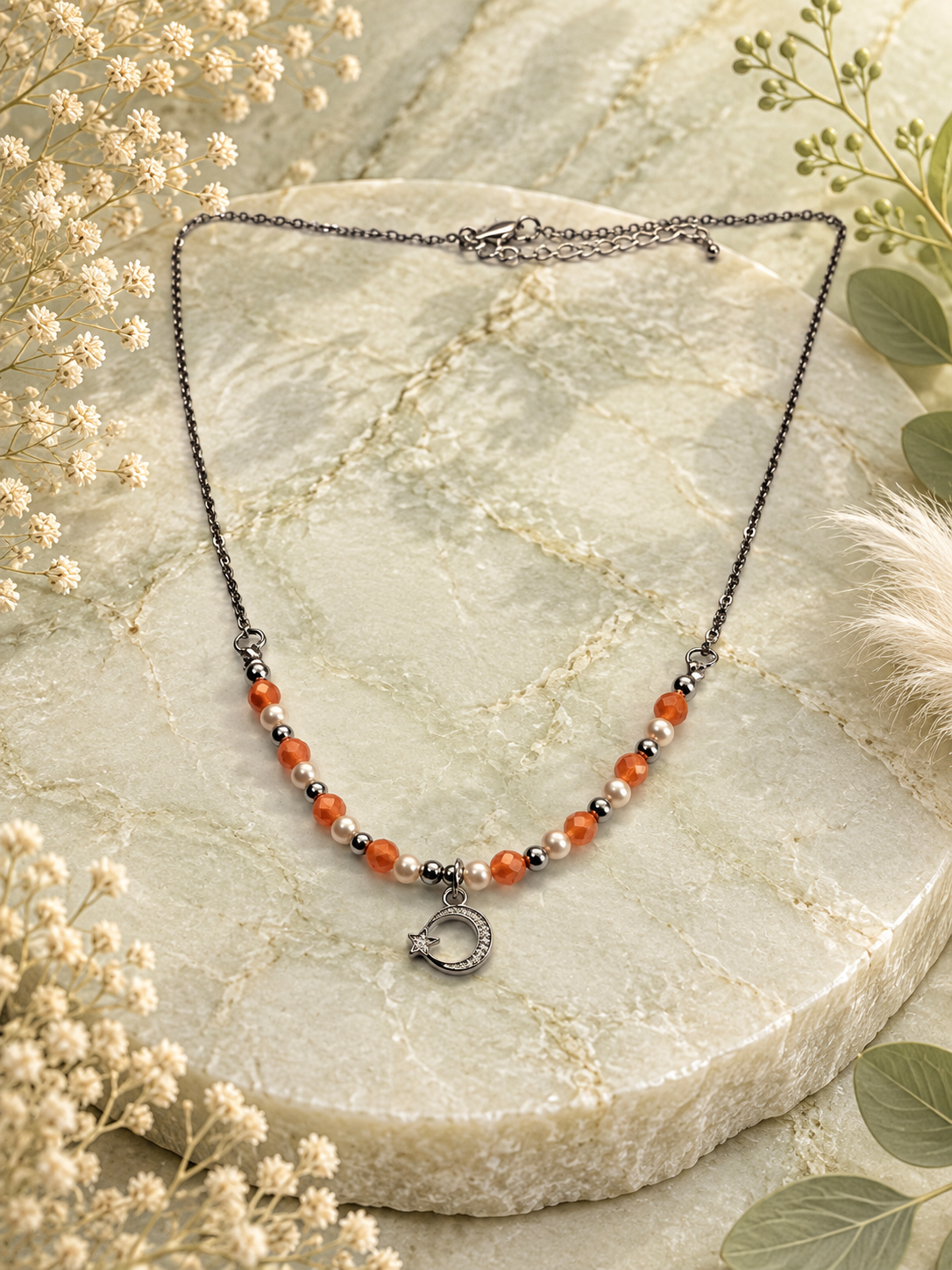Nature collectie Coral Bloom - Ketting
