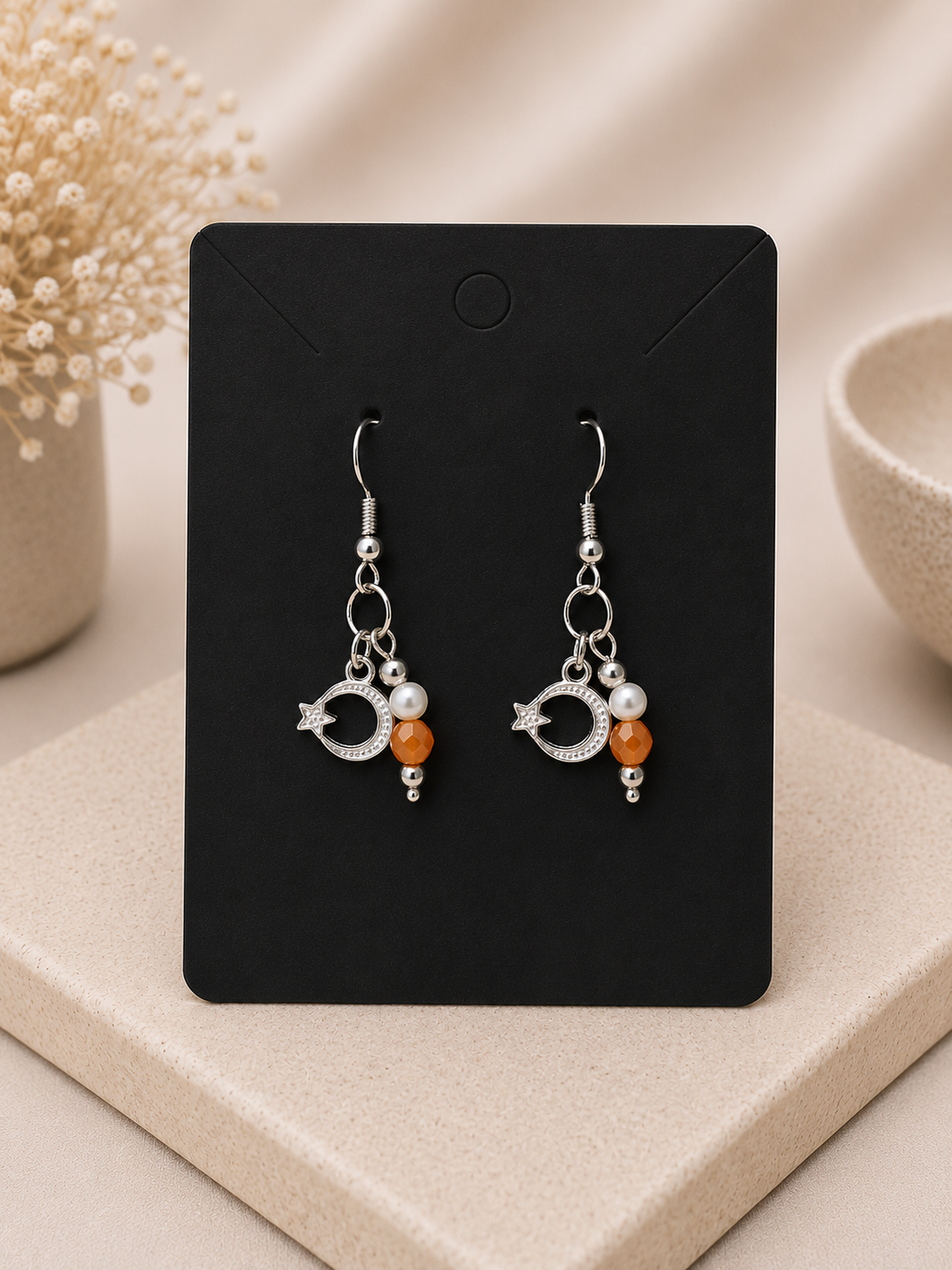 Nature collectie Coral Bloom - Oorbellen