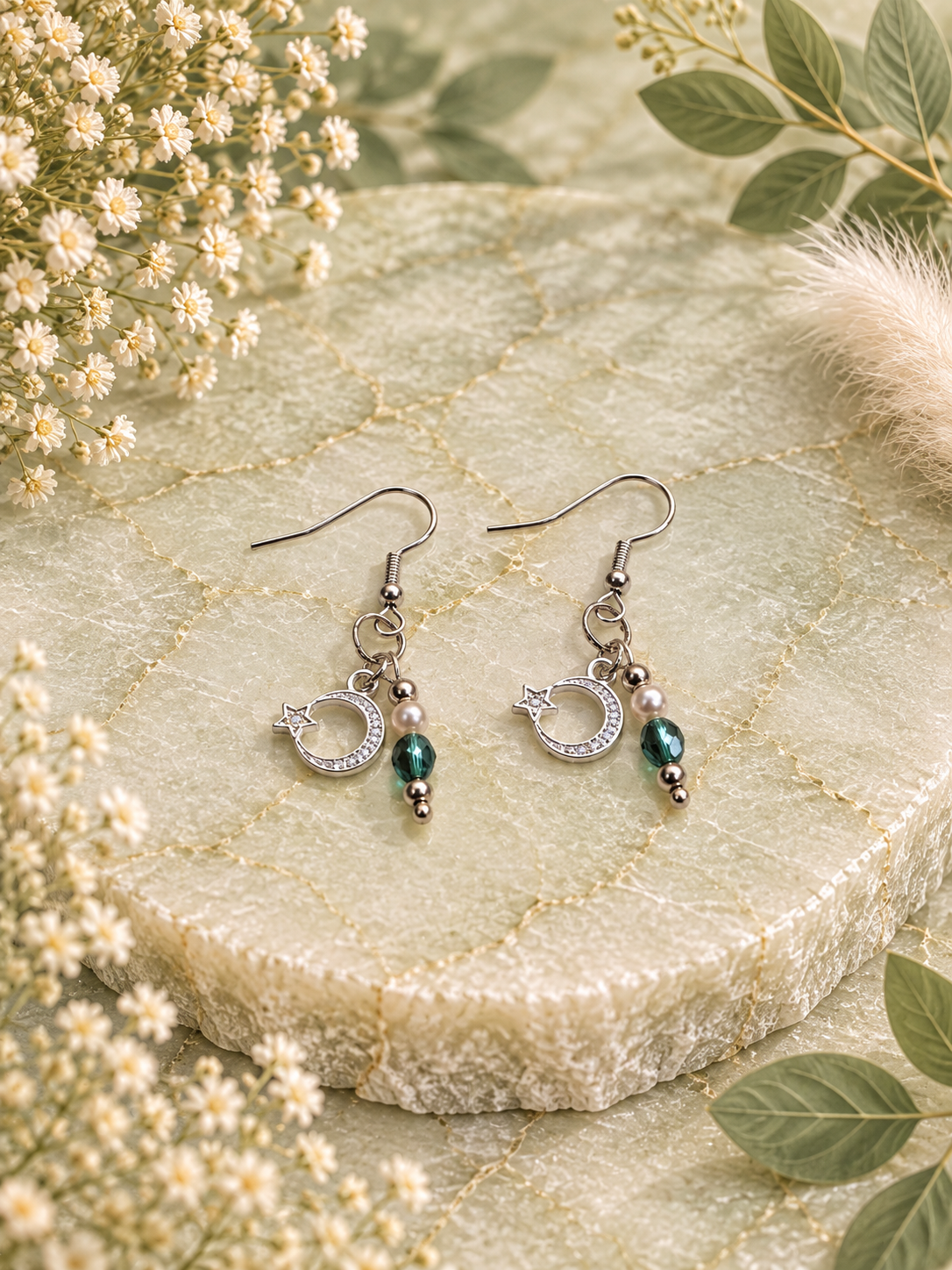 Nature Collectie Forest Mist - Oorbellen