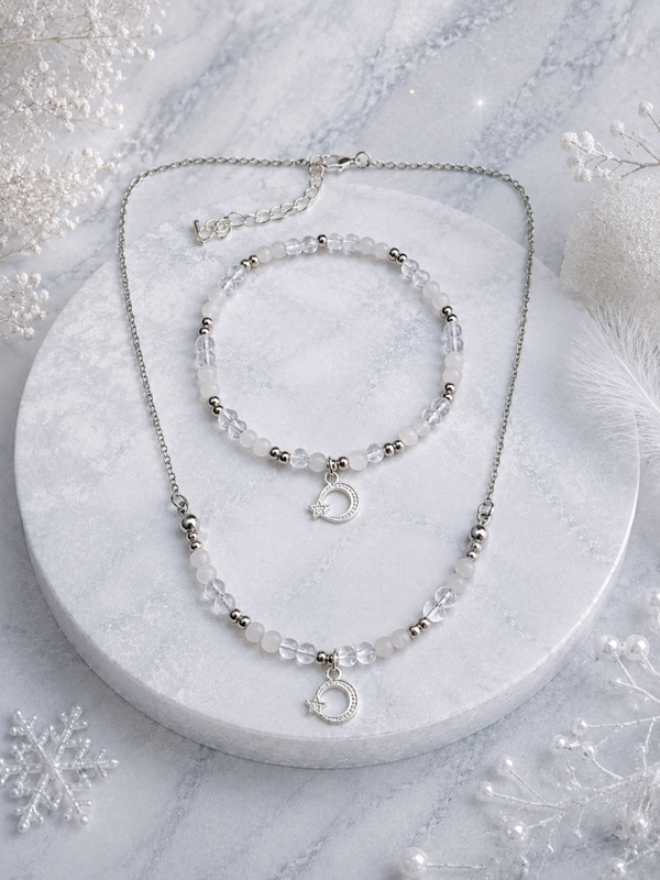 Wintermoon Frost - Armband+Ketting