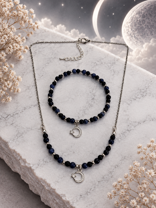 New Moon Midnight - Armband+Ketting