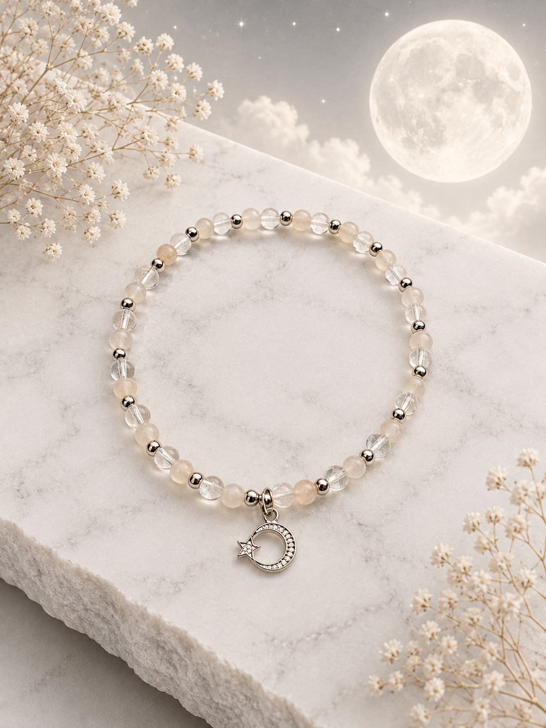Full Moon Lunar Light - Armband