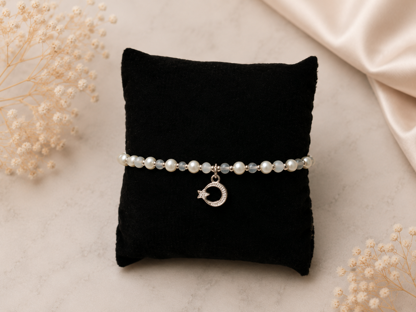 Full Moon Pearl Moon - Armband