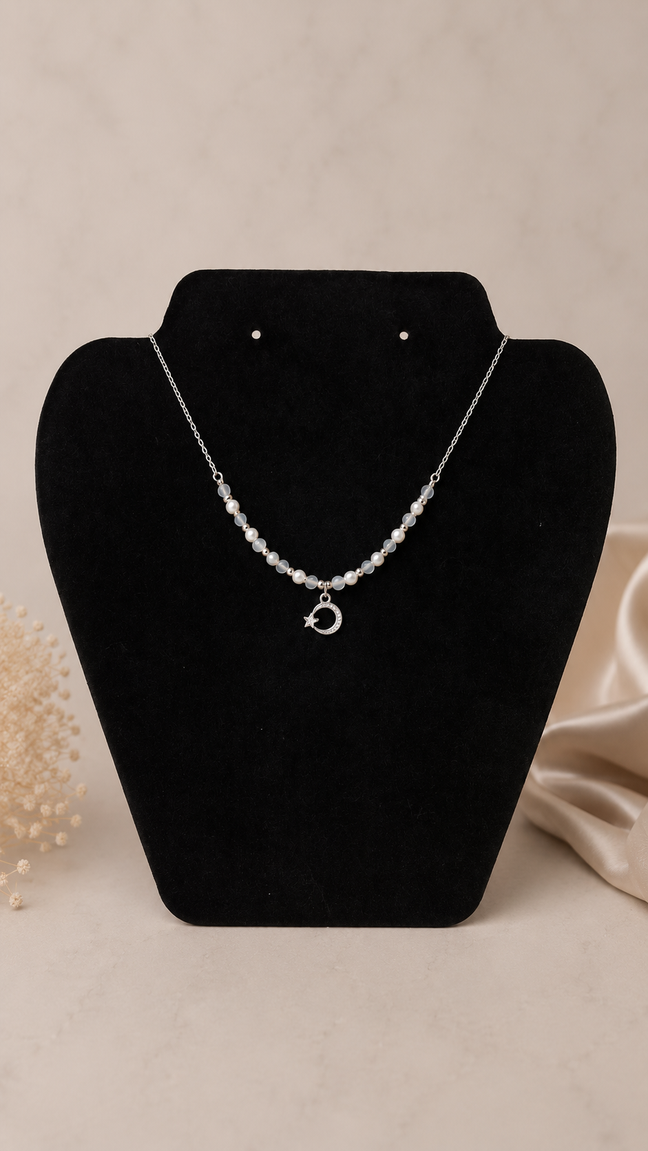 Full Moon Pearl Moon - Ketting
