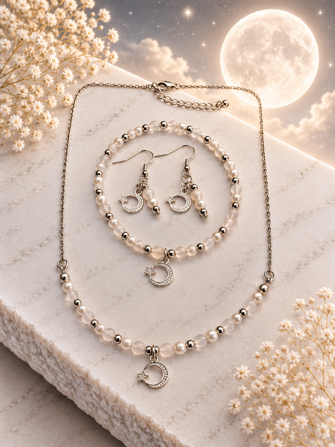 Full Moon Pearl Moon - Complete set