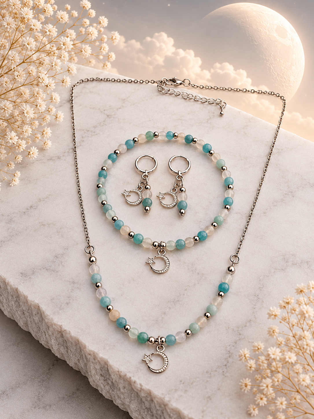 Rising Moon Sage Bloom - Complete set