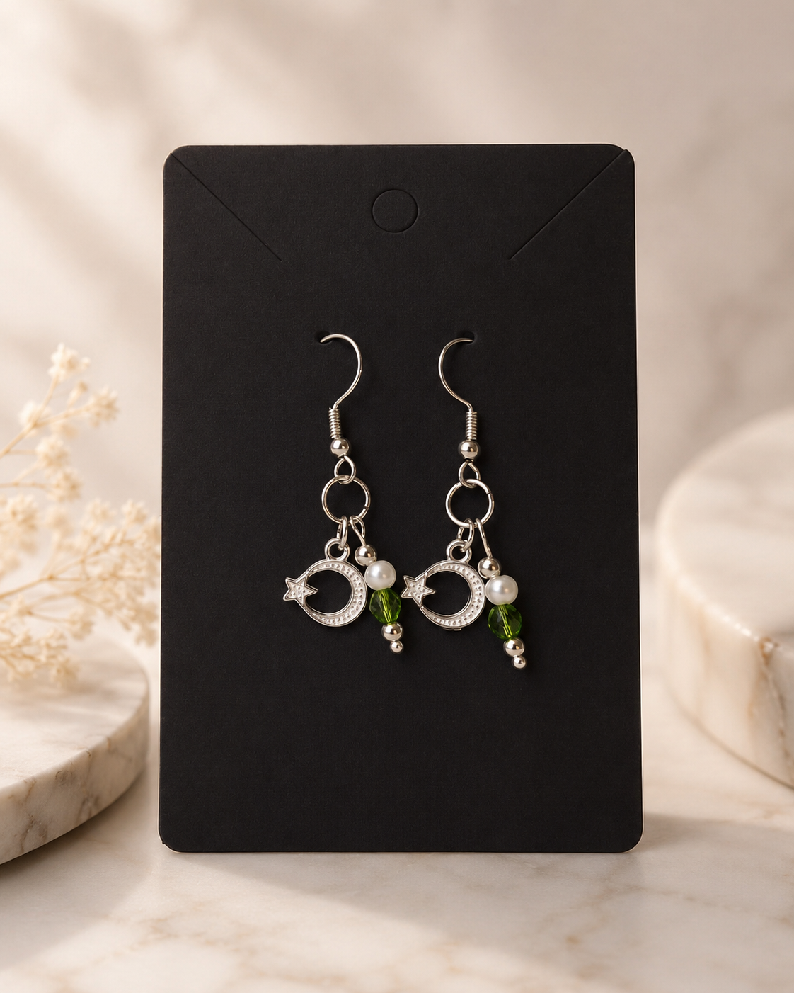 Nature collectie Sage Mist - Oorbellen