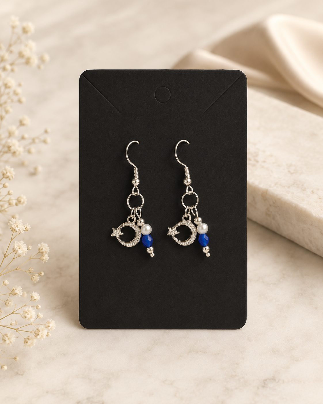 Ocean collectie Sapphire sky - Oorbellen