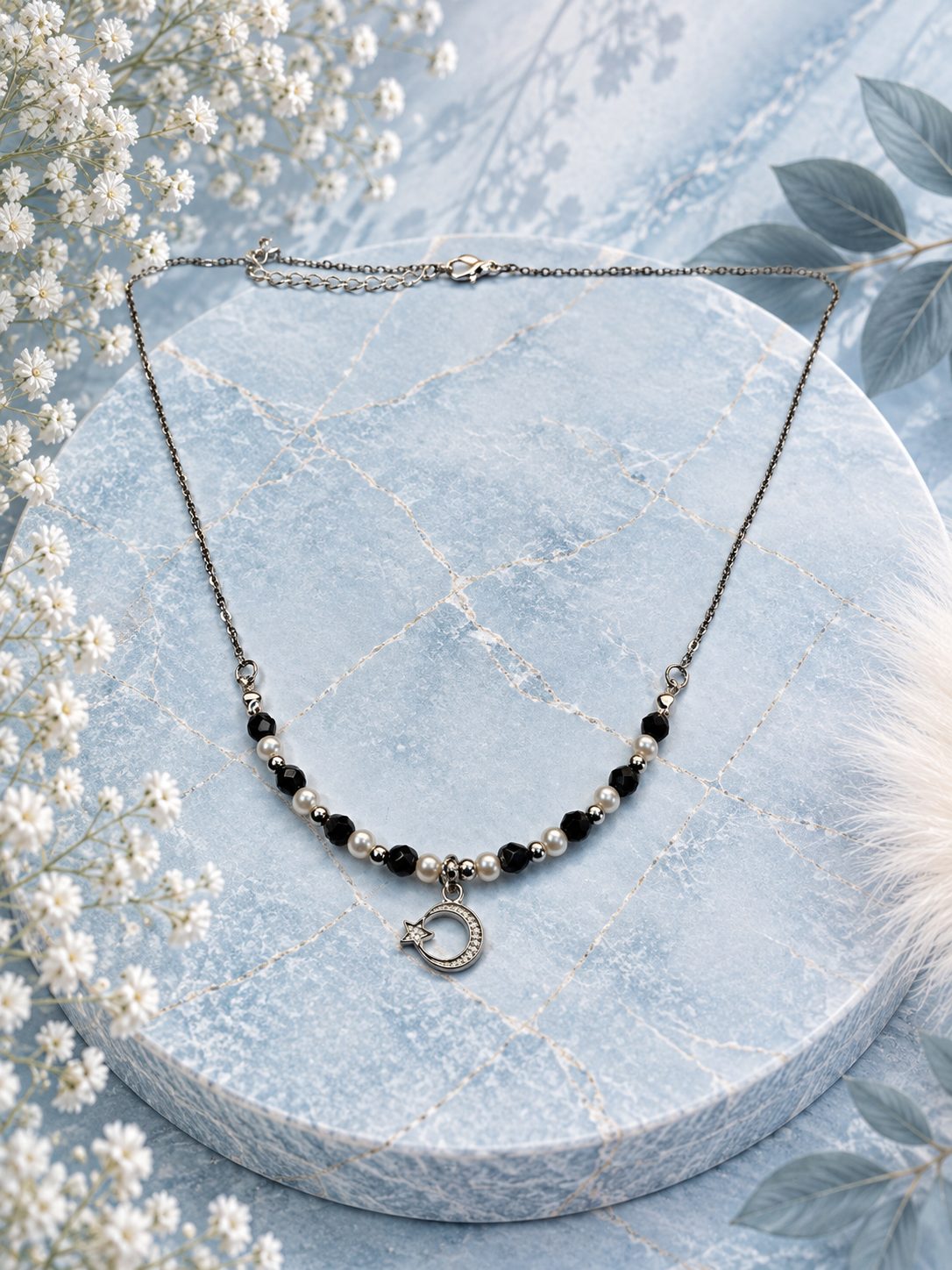 Ocean collectie Silver Mist - Ketting