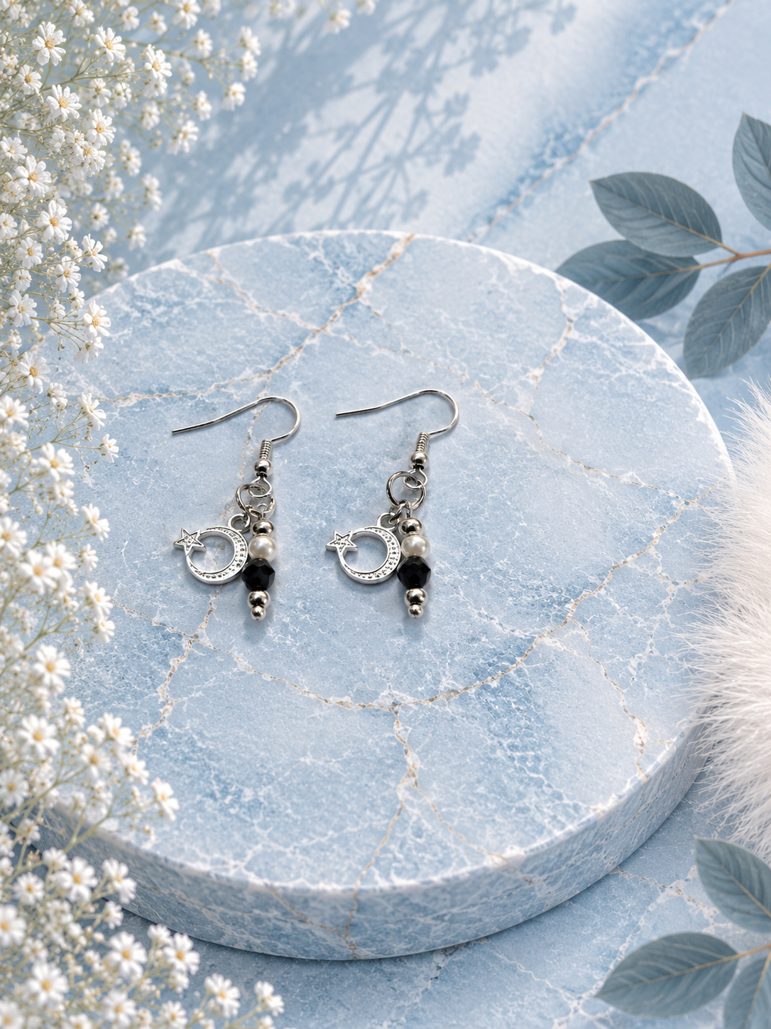 Ocean collectie Silver Mist - Oorbellen
